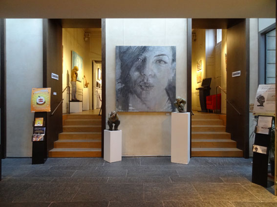 Vue du salon 2014 : l'entrée